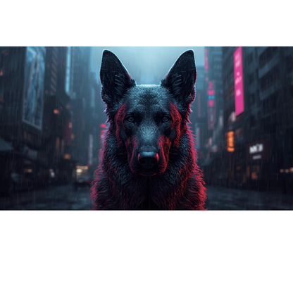 Cyberpunk Shepard- T-Shirt