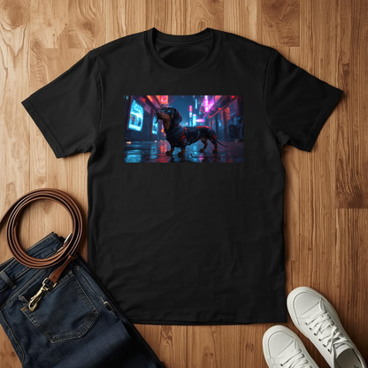 Cyberpunk Dachshund - T-Shirt