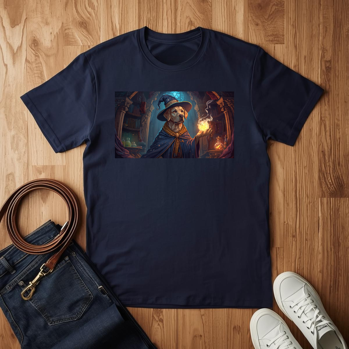Labrador Wizard- T-Shirt