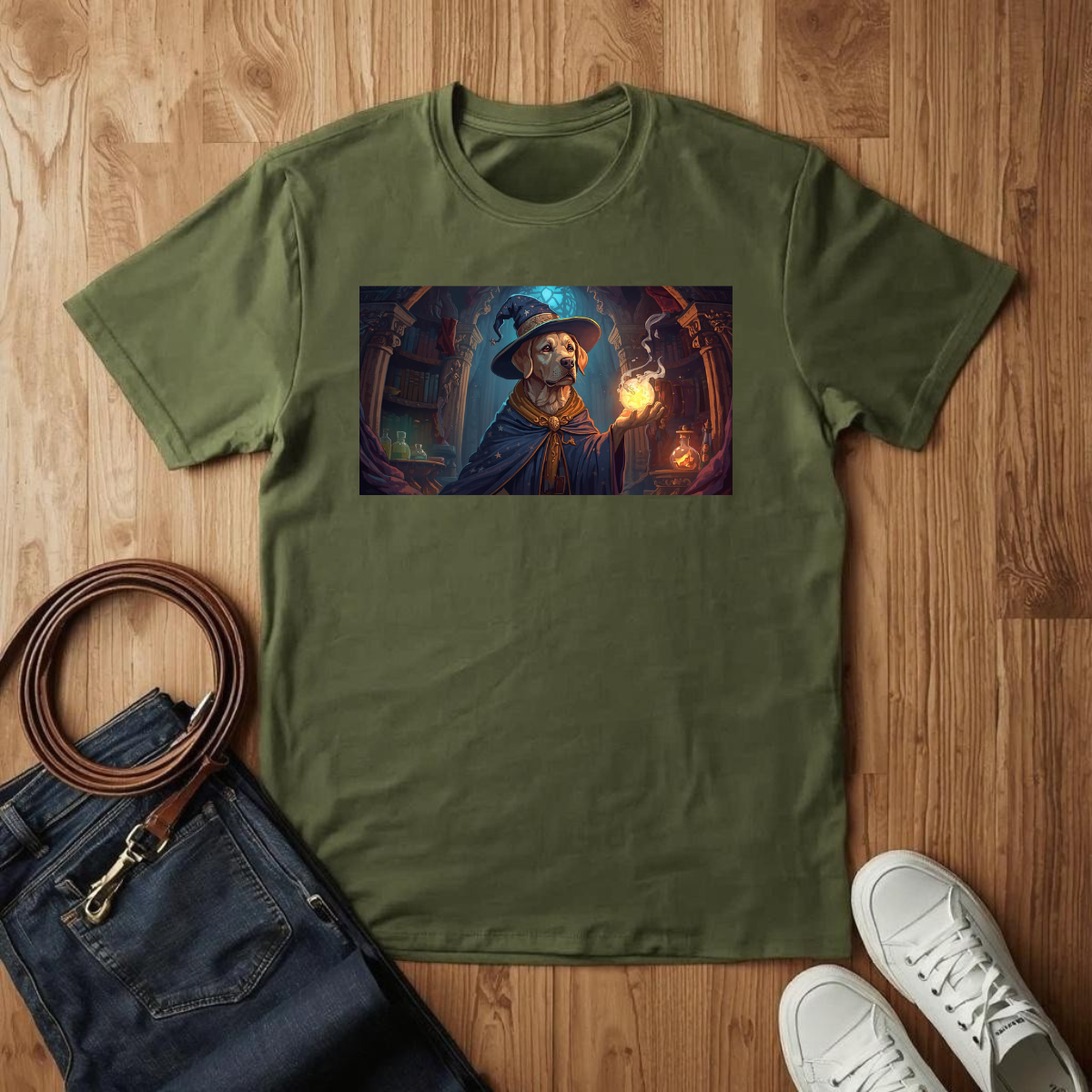 Labrador Wizard- T-Shirt