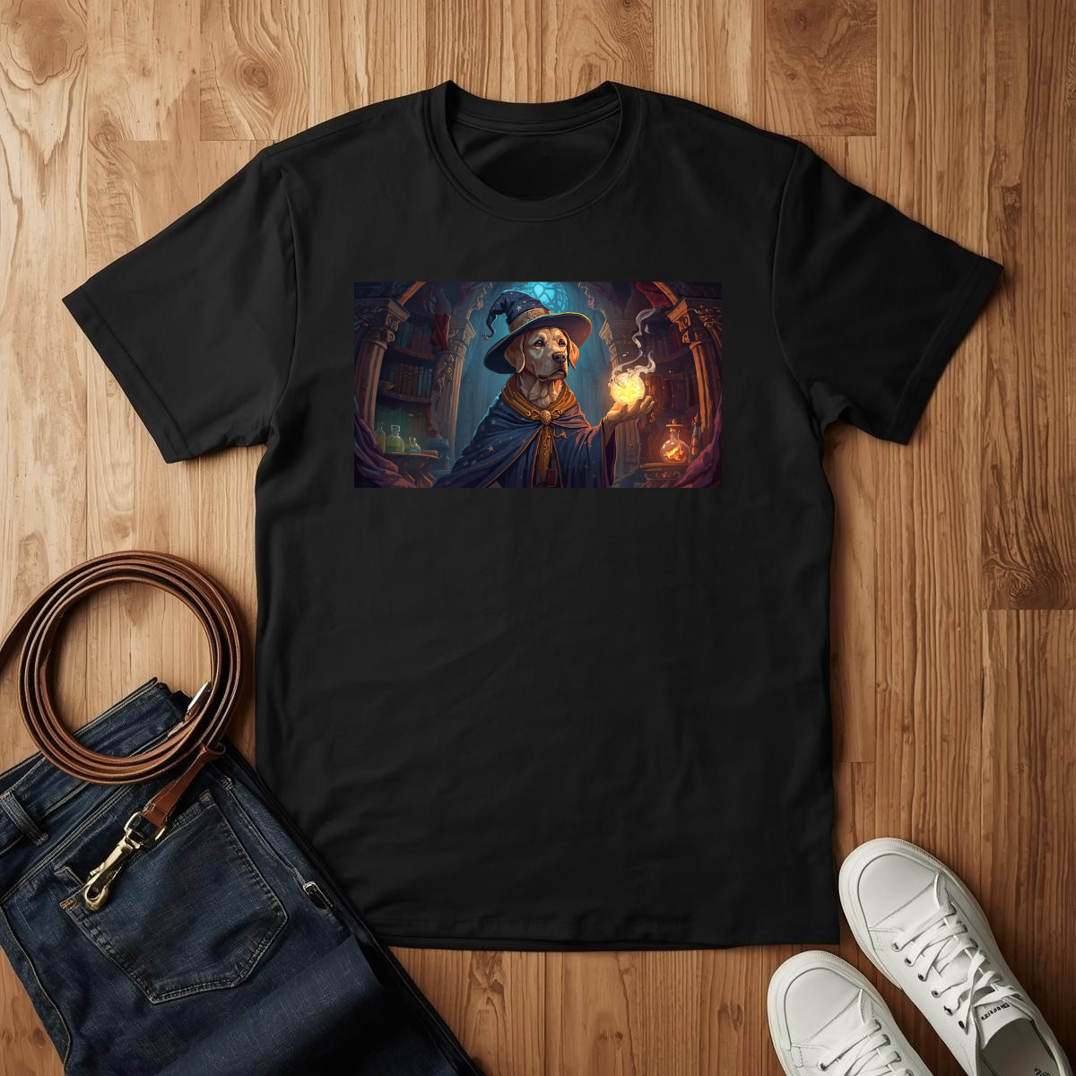 Labrador Wizard- T-Shirt