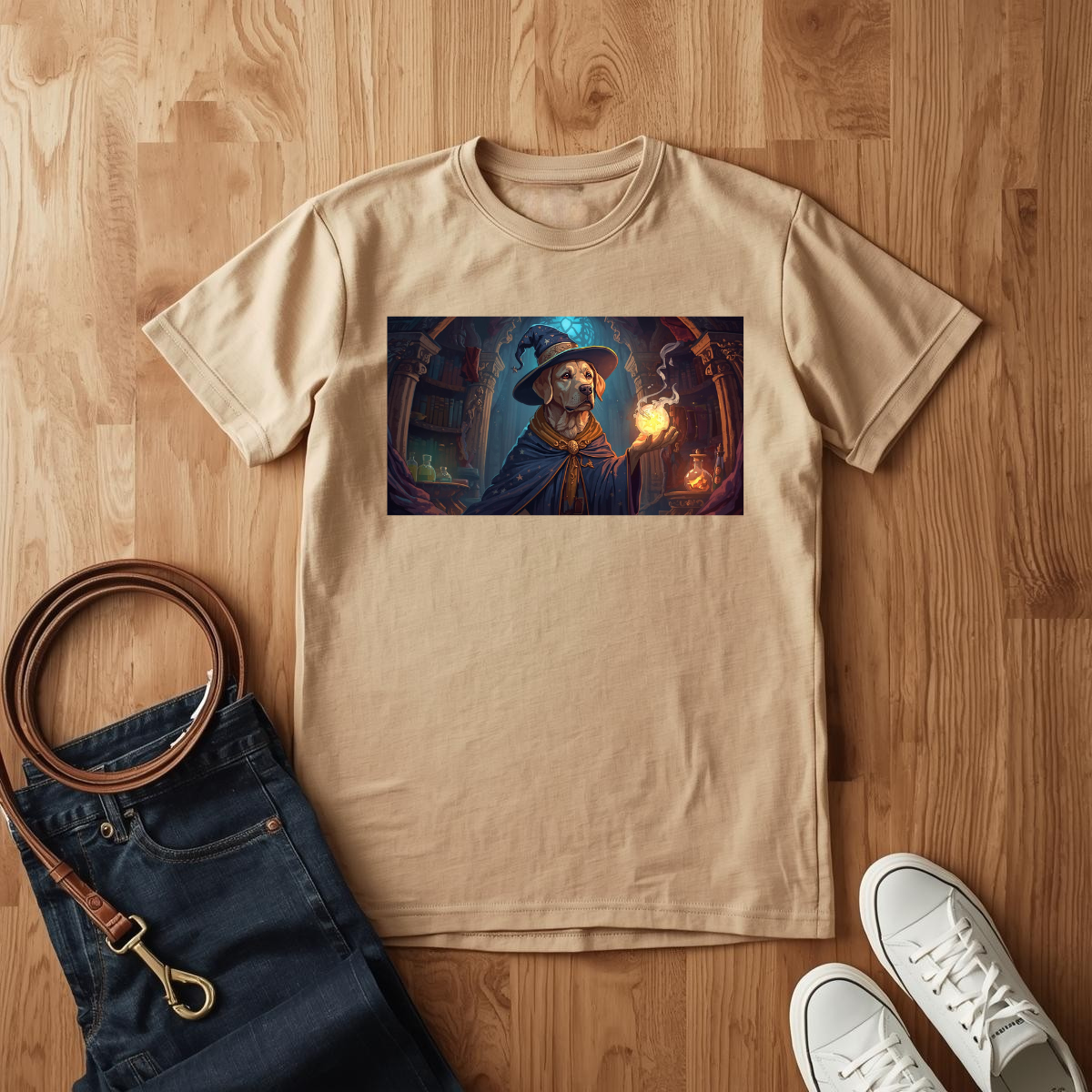 Labrador Wizard- T-Shirt