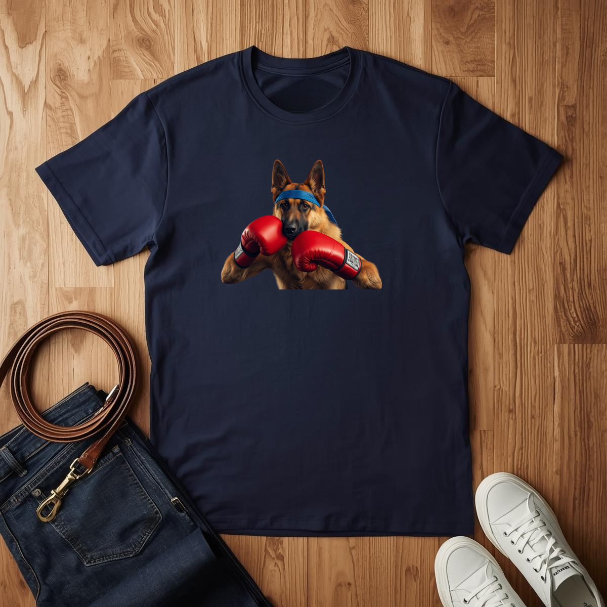Boxing Shepard- T-Shirt