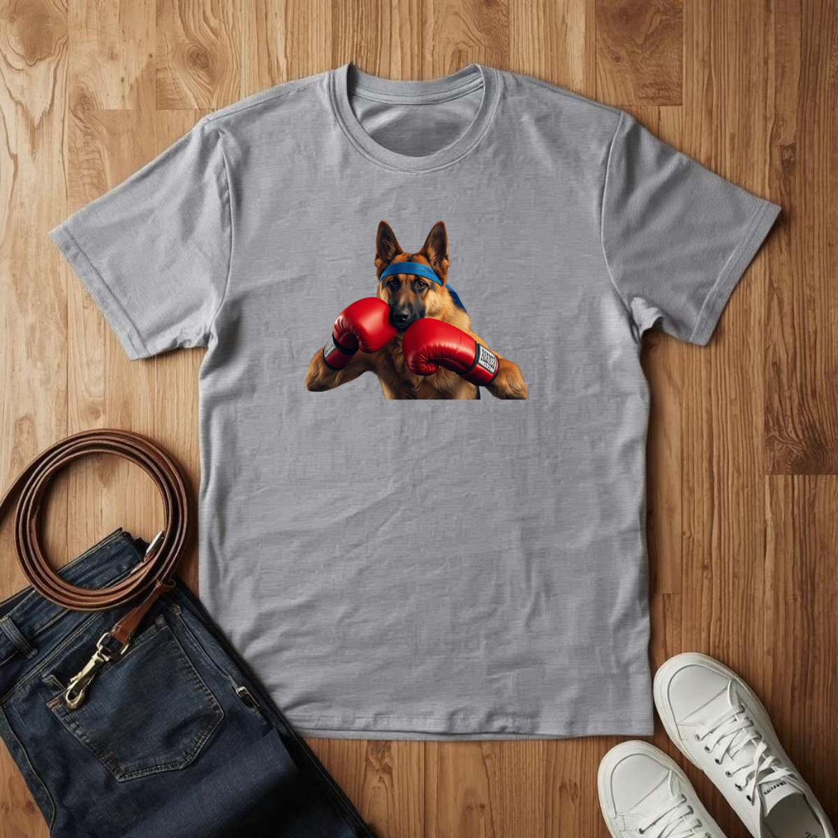 Boxing Shepard- T-Shirt