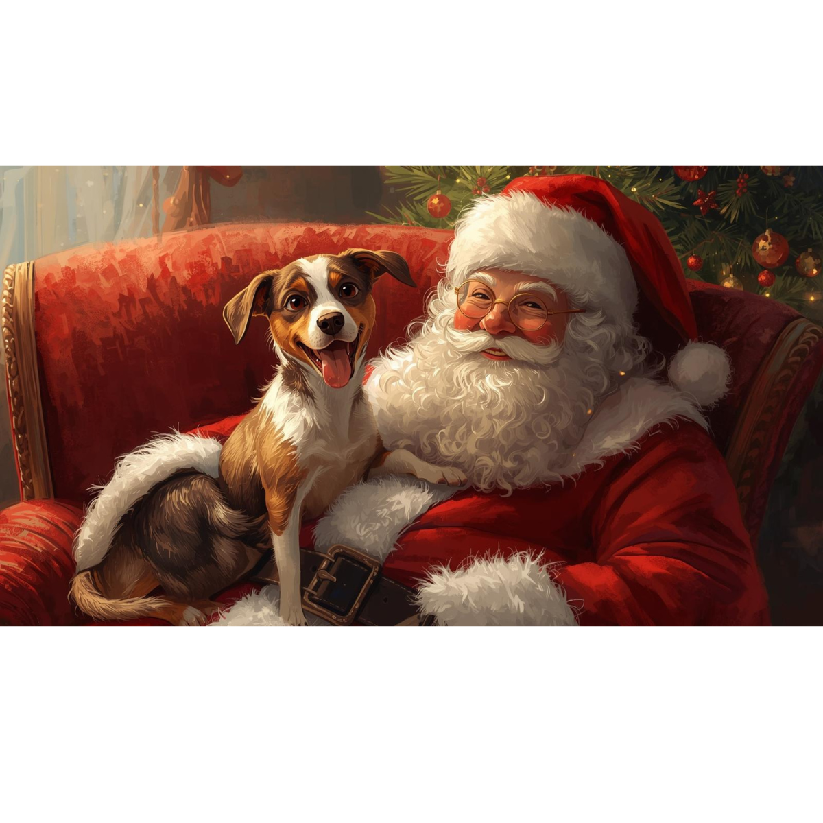 Santa's Best Friend- T-Shirt