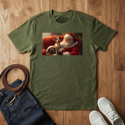 Santa's Best Friend- T-Shirt