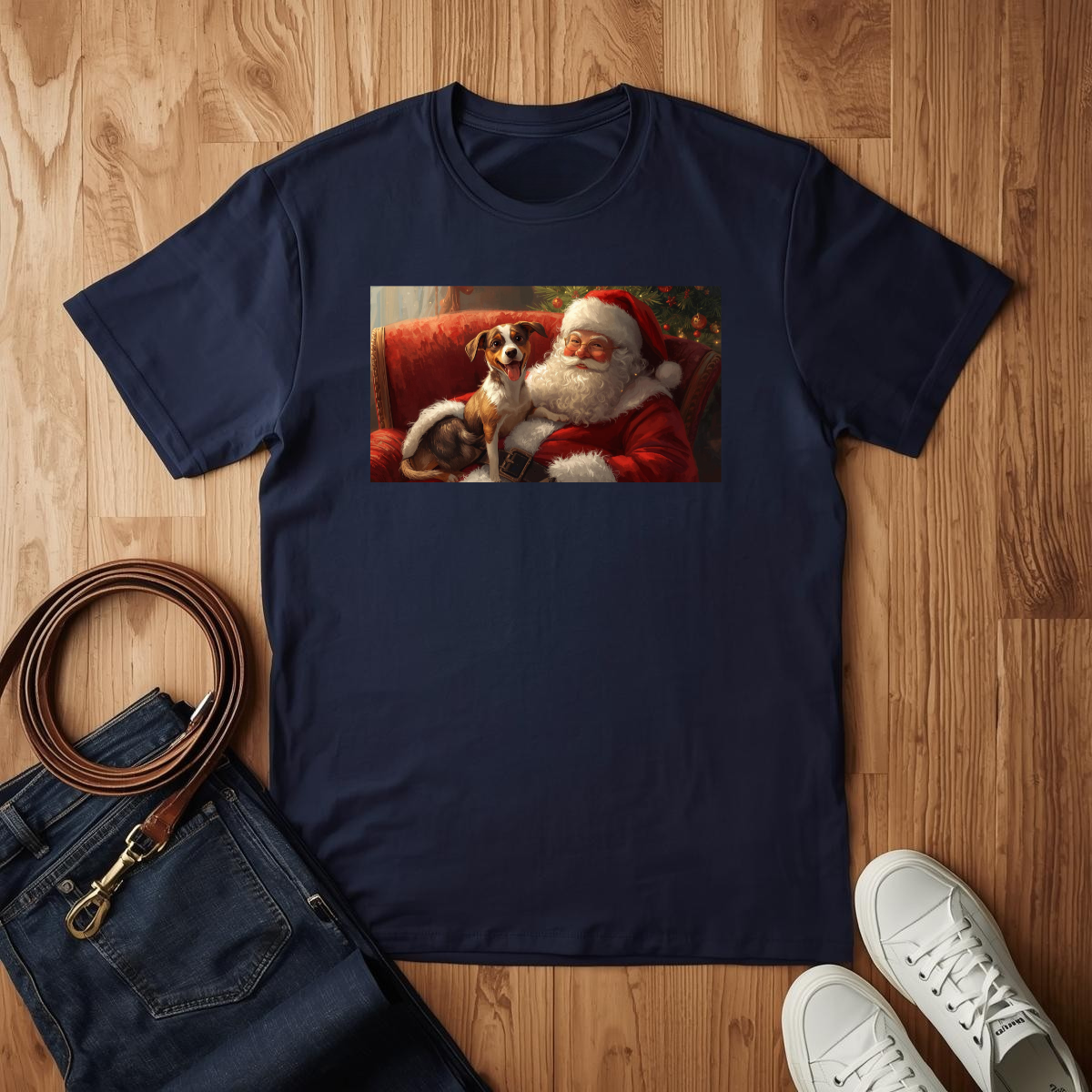 Santa's Best Friend- T-Shirt