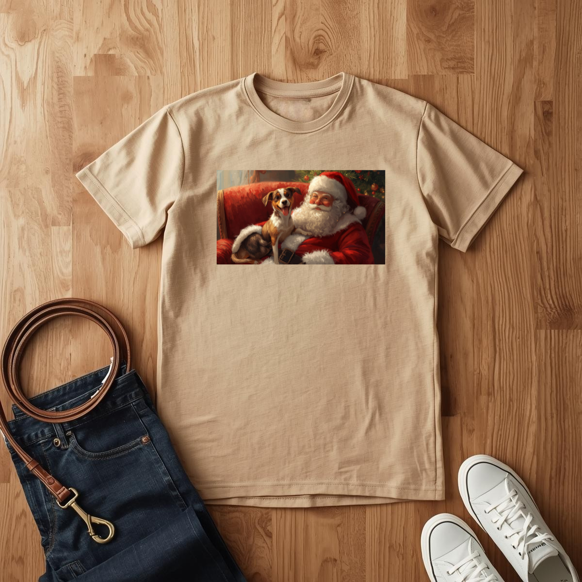 Santa's Best Friend- T-Shirt