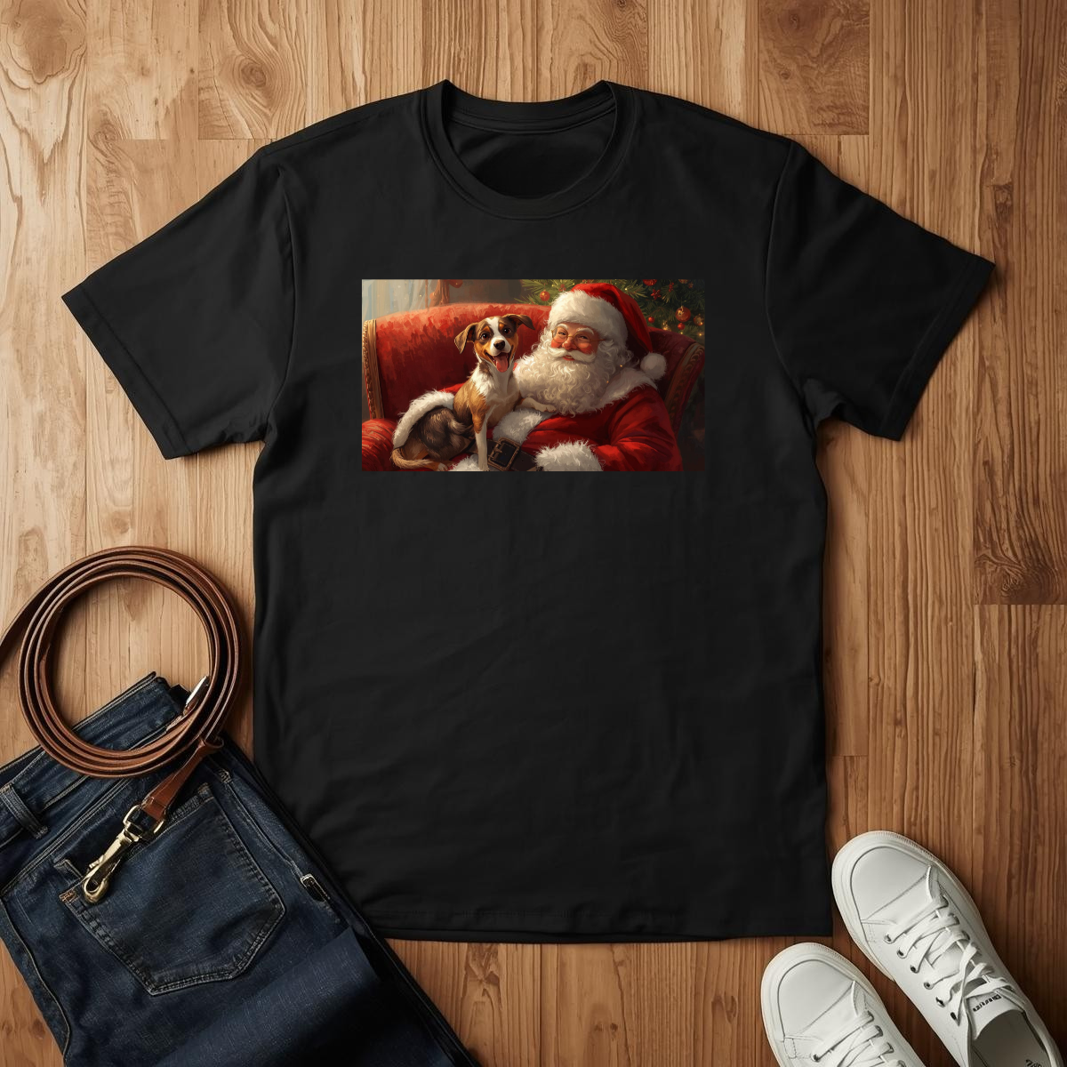 Santa's Best Friend- T-Shirt