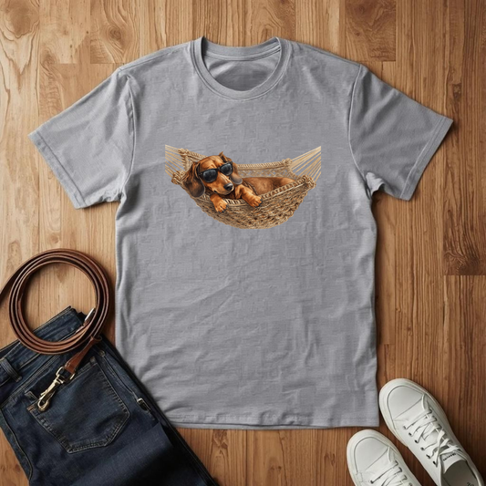 Dachshund Hammock- T-Shirt