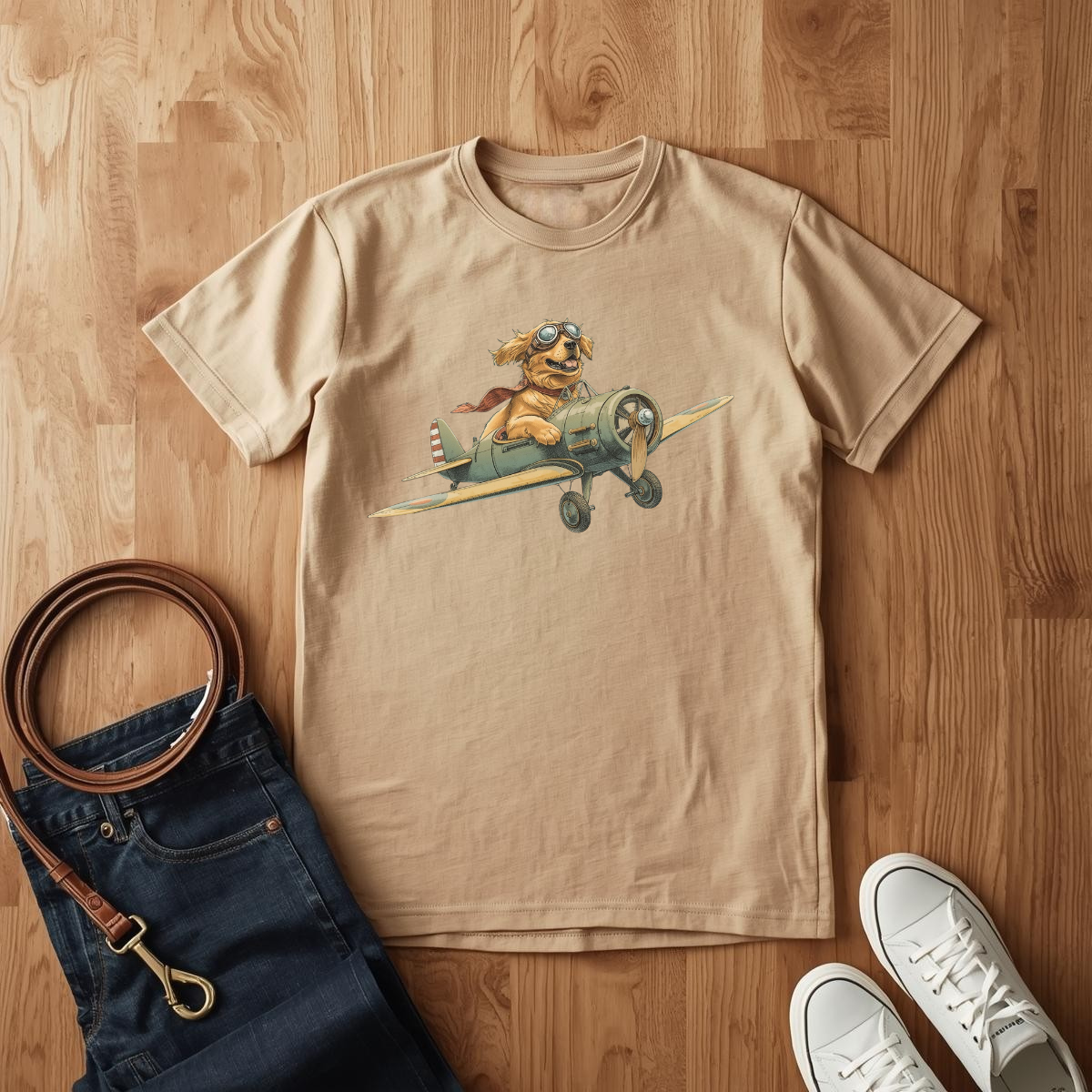 Golden Pilot- T-Shirt