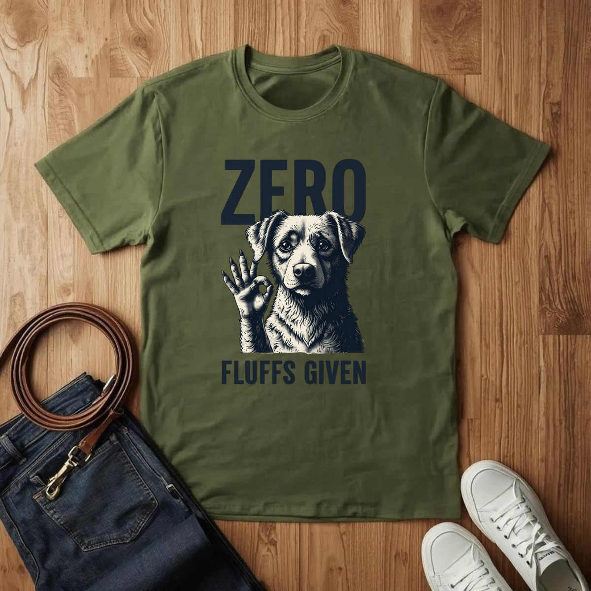 Zero Fluffs- T-Shirt