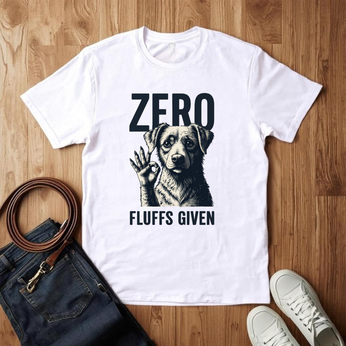 Zero Fluffs- T-Shirt