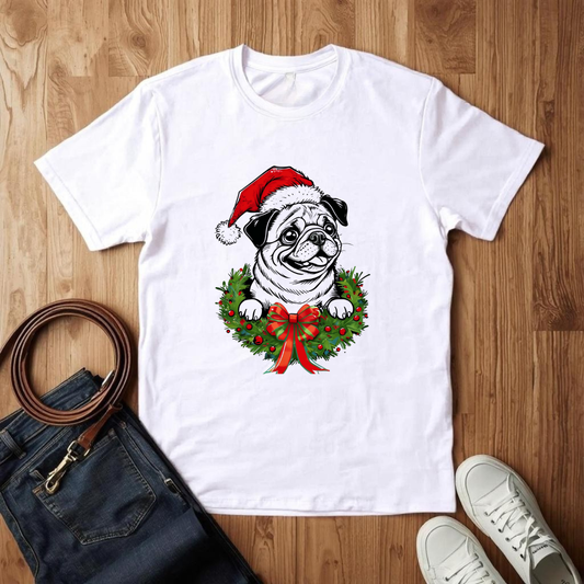 A Pug Christmas- T-Shirt