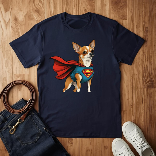 Superman Chihuahua- T-Shirt