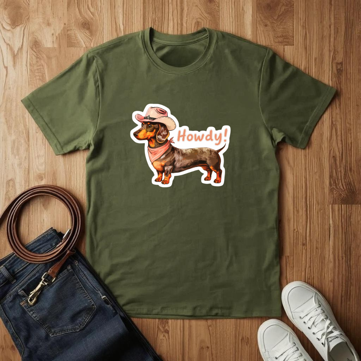 Howdy Sausage- T-Shirt