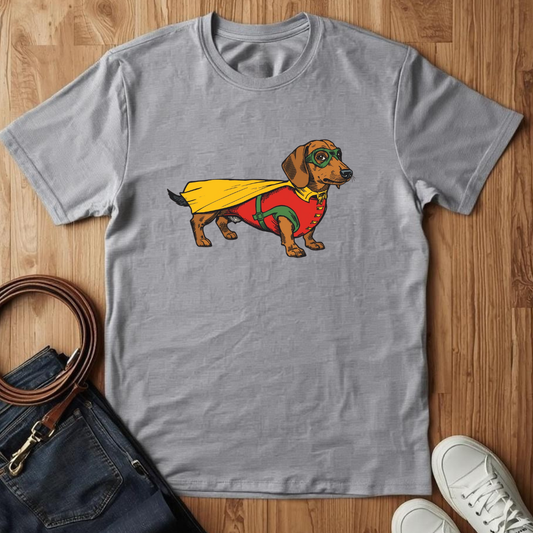 Dachshund Hero- T-Shirt