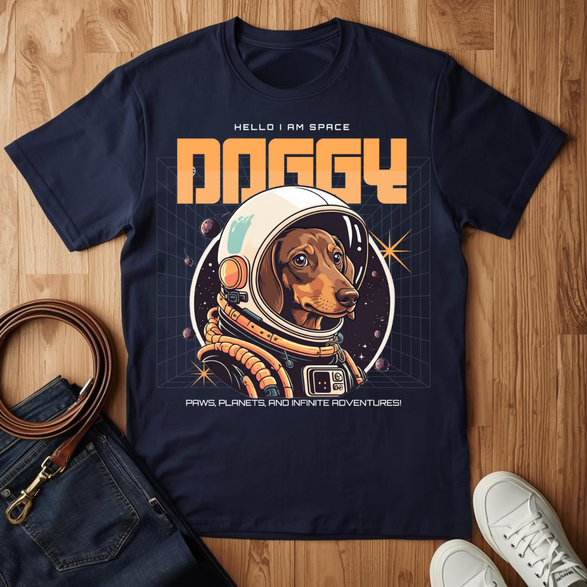 Space Doggy- T-Shirt