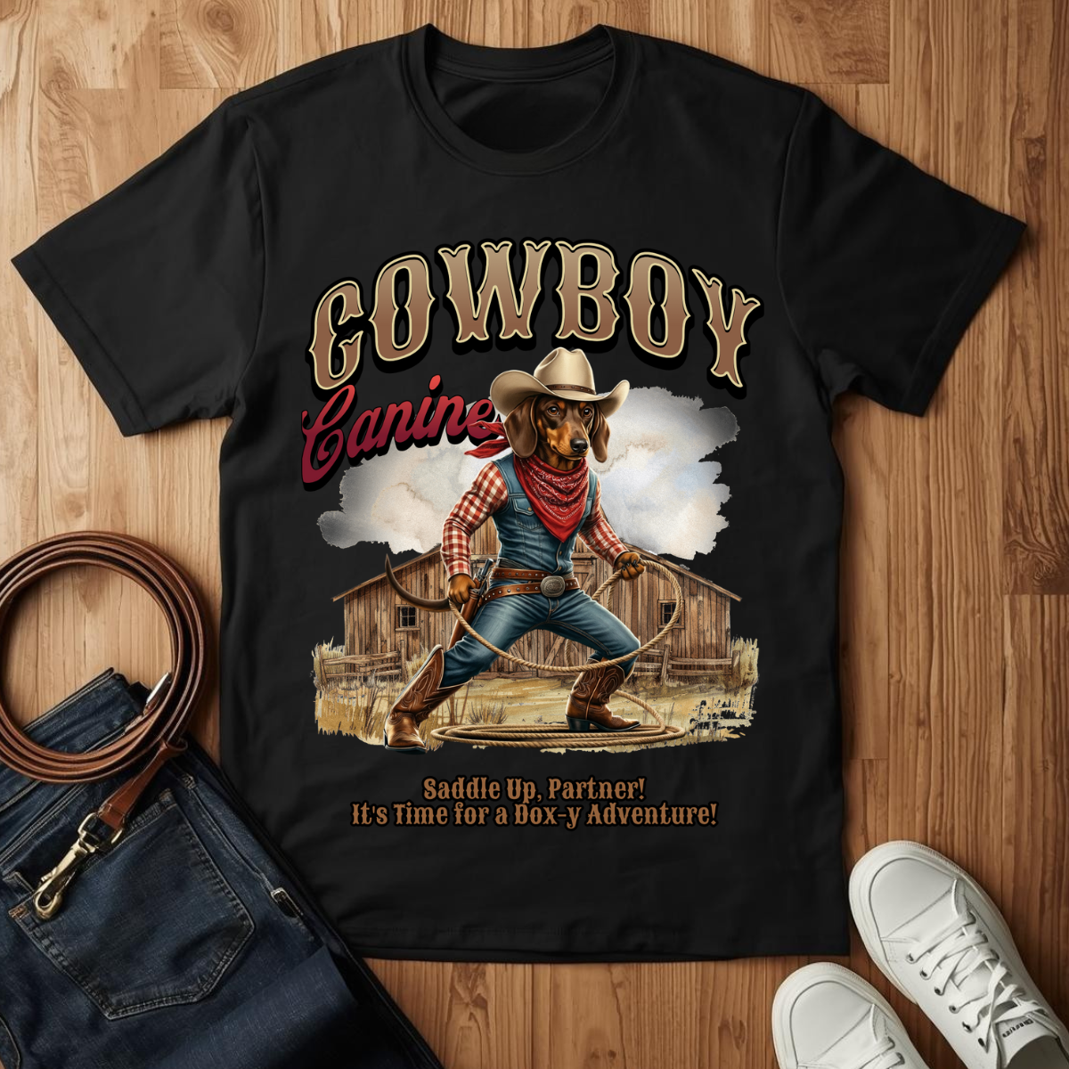 Cowboy Canine - T-Shirt