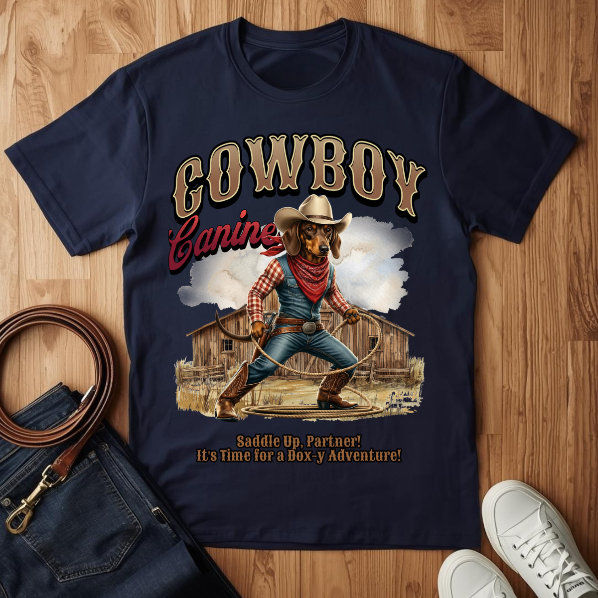 Cowboy Canine - T-Shirt