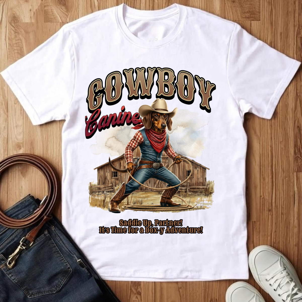 Cowboy Canine - T-Shirt