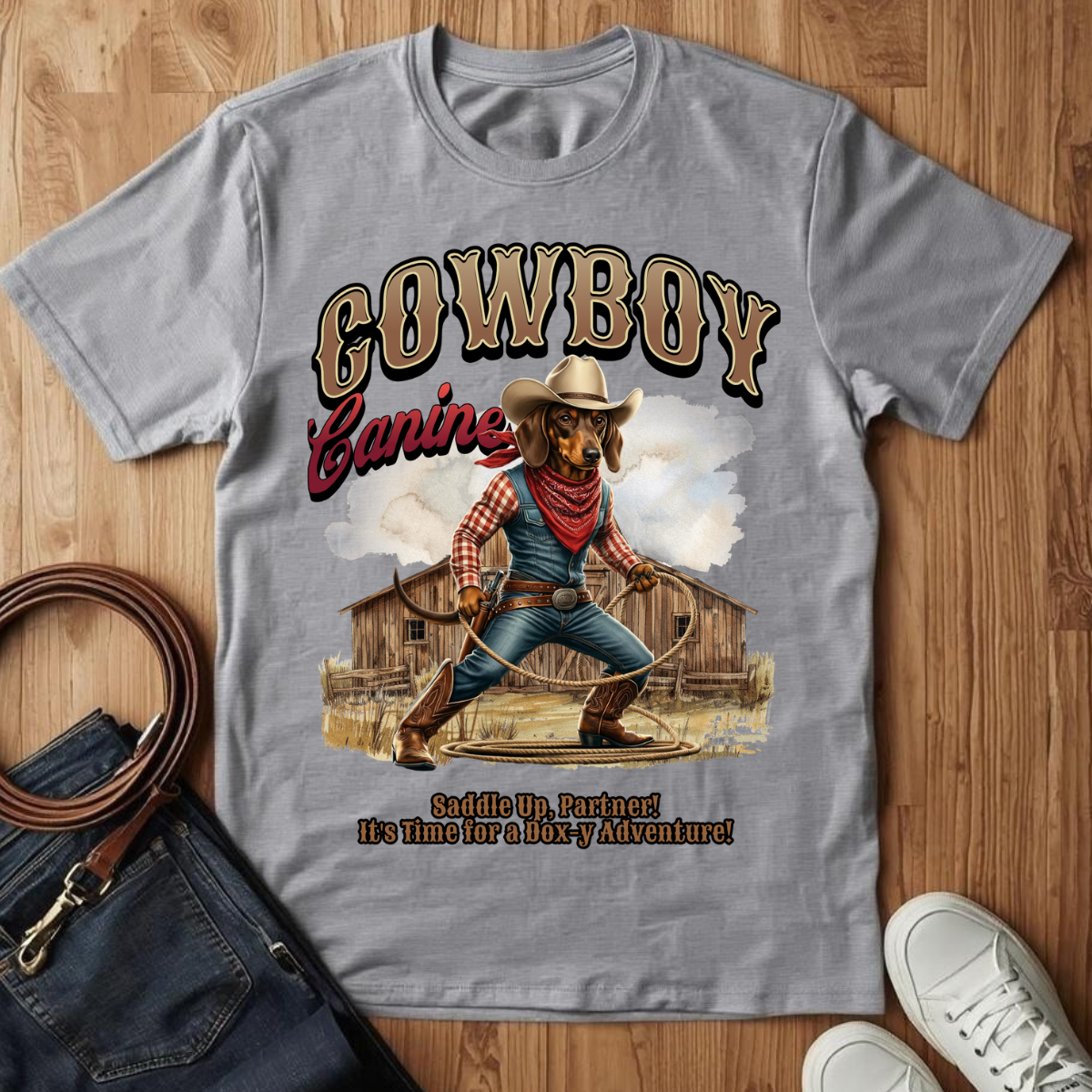 Cowboy Canine - T-Shirt