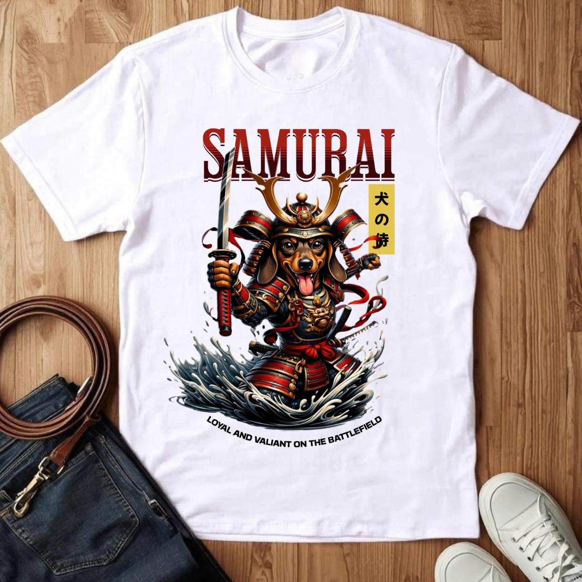 Samurai Fighter- T-Shirt