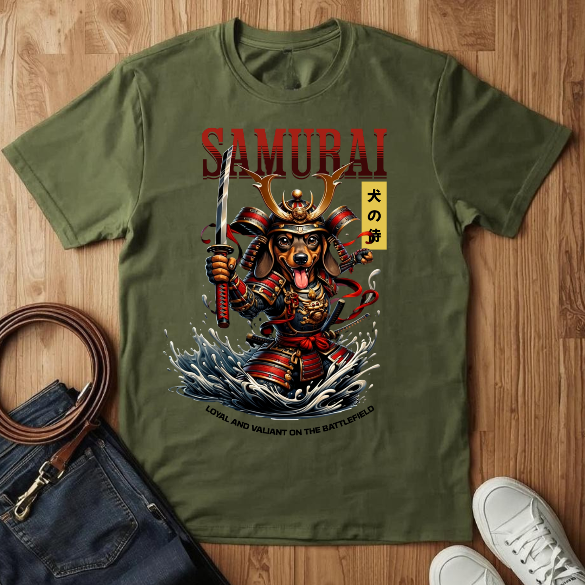 Samurai Fighter- T-Shirt