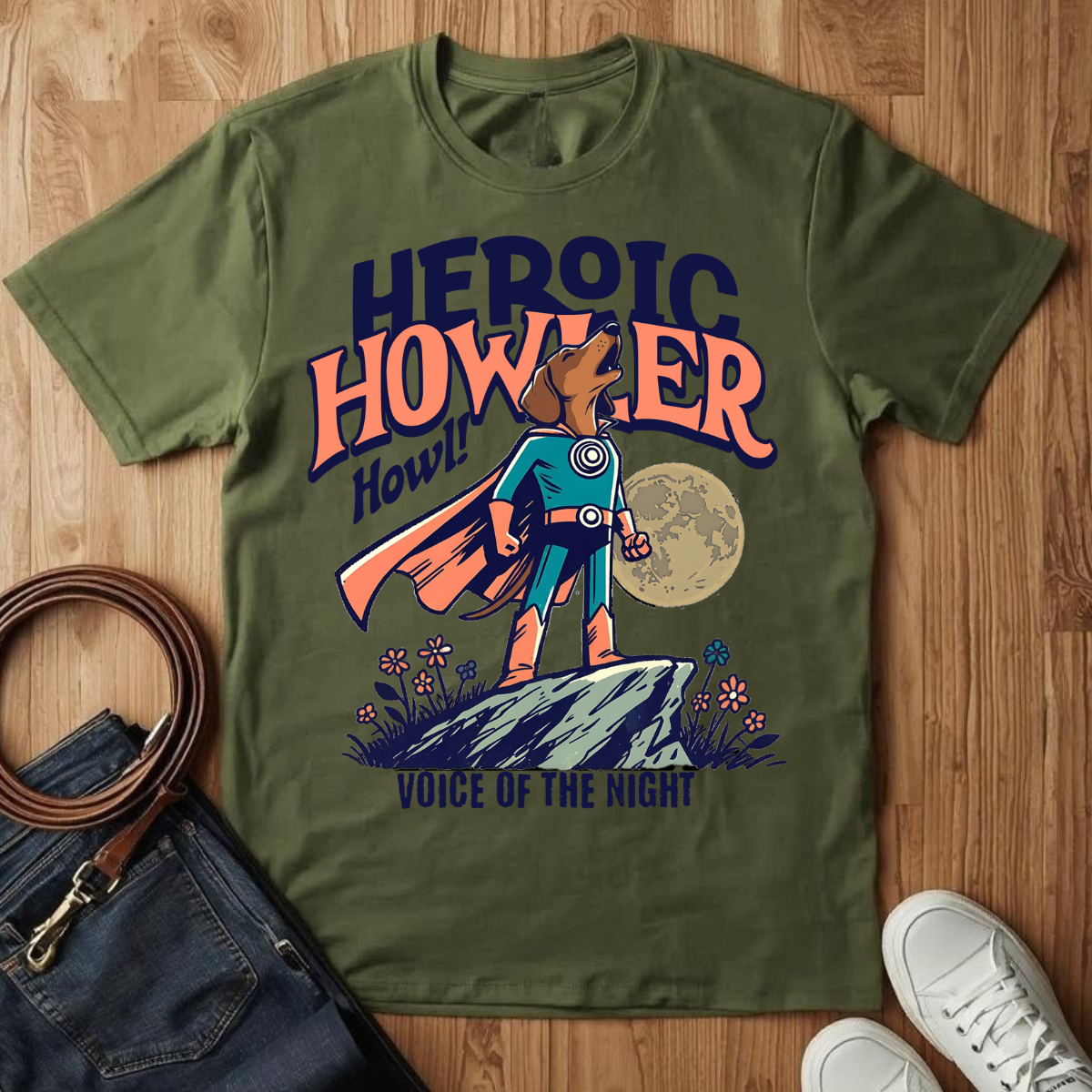 Heroic Howler- T-Shirt