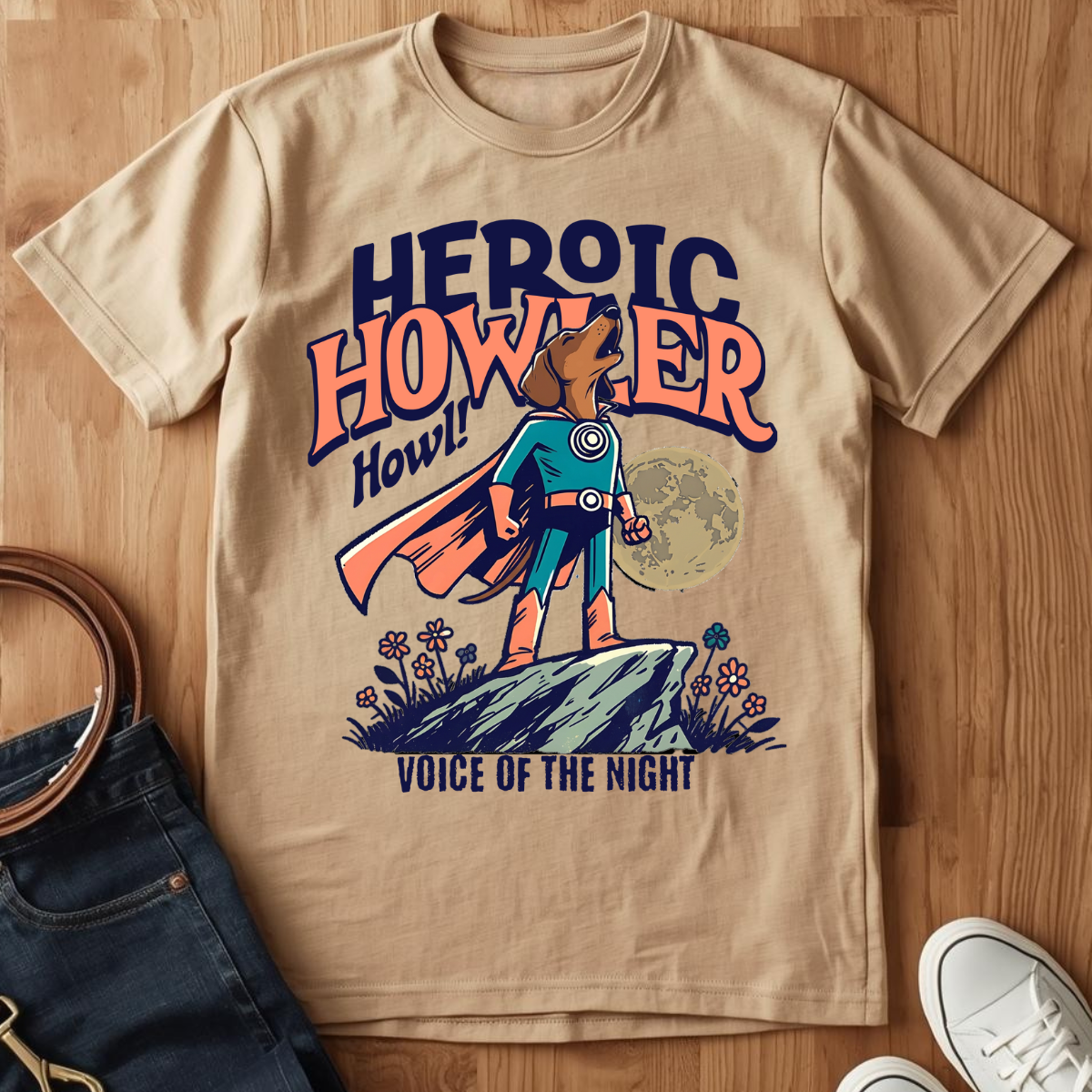 Heroic Howler- T-Shirt