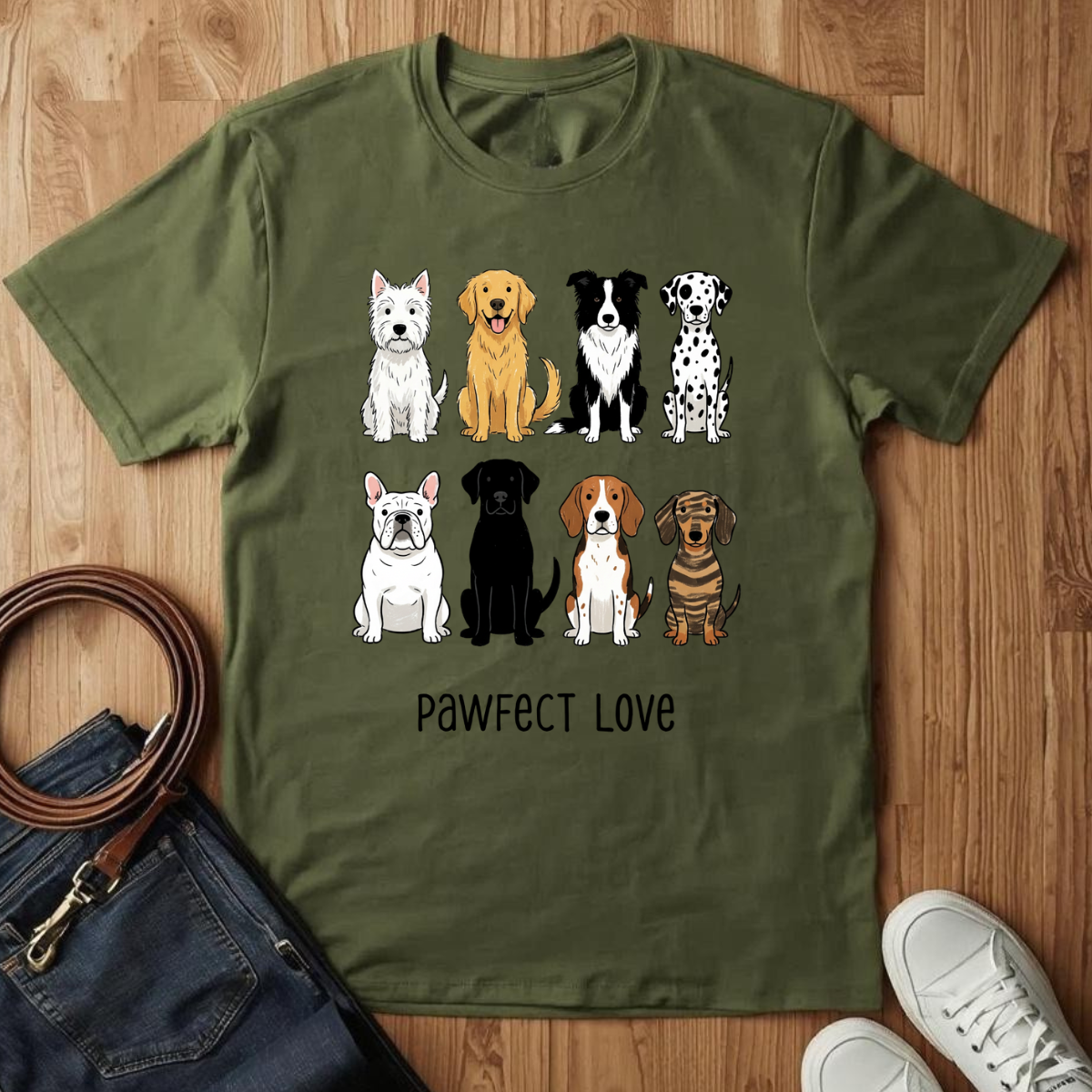 Pawfect Love- T-Shirt