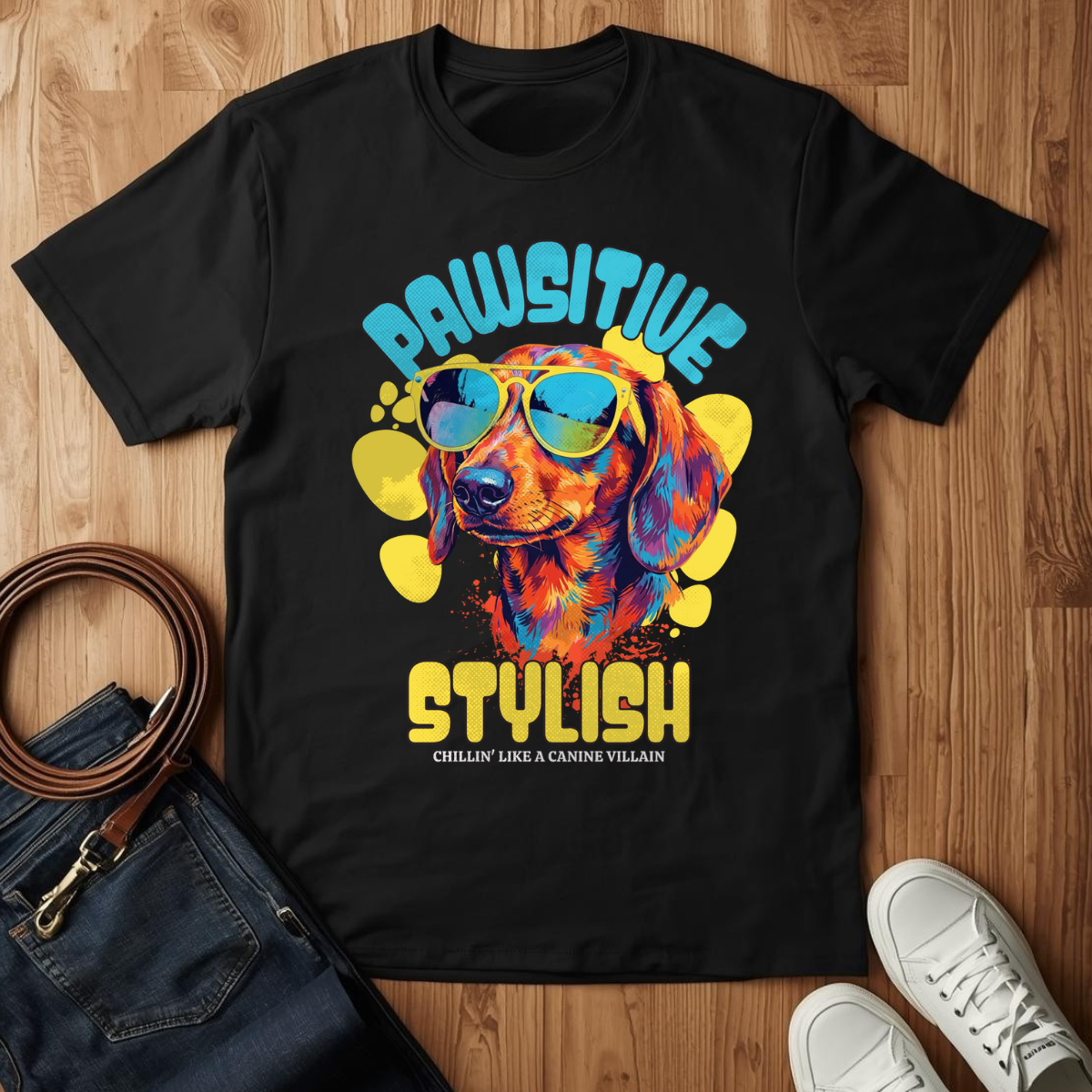 Pawsitve Stylish- T-Shirt