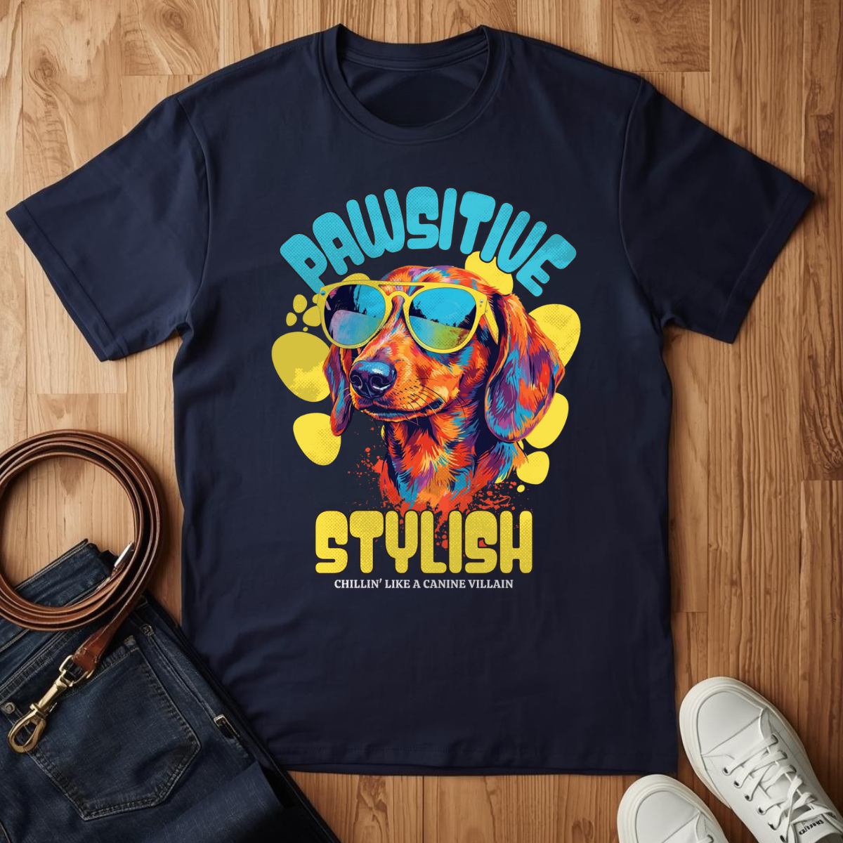 Pawsitve Stylish- T-Shirt