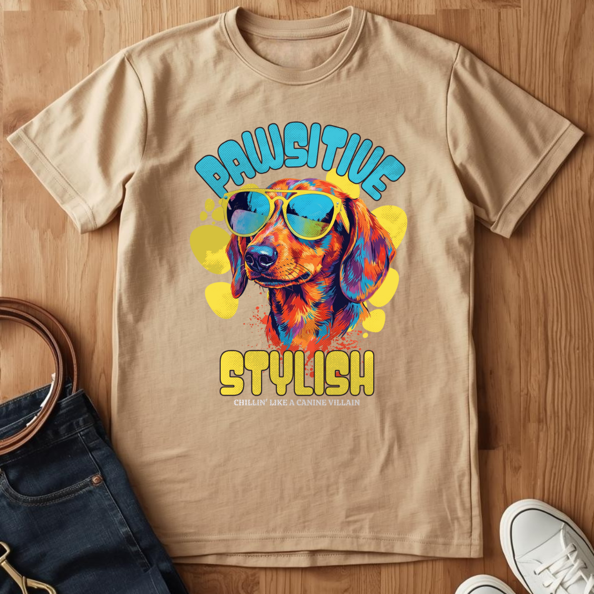 Pawsitve Stylish- T-Shirt