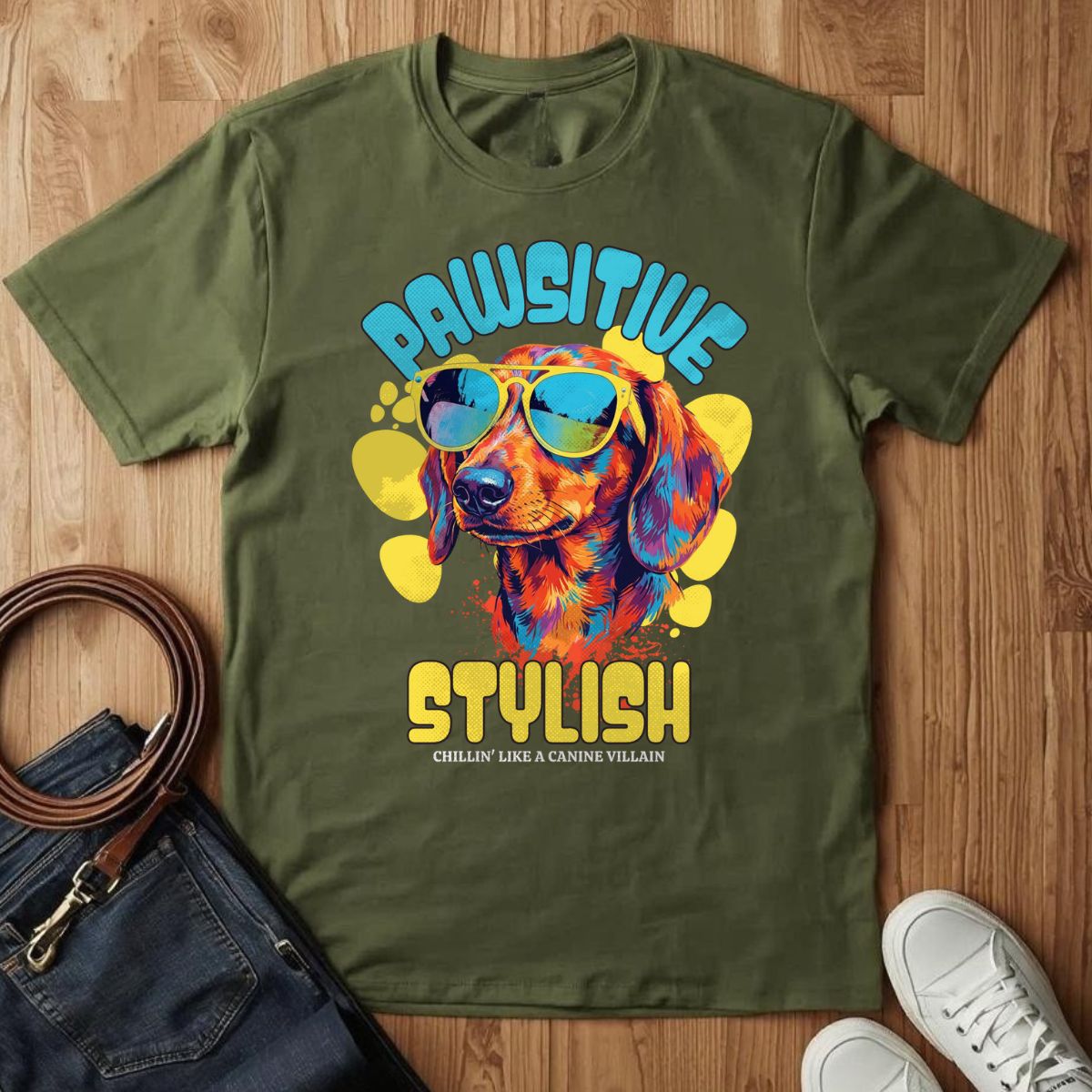 Pawsitve Stylish- T-Shirt