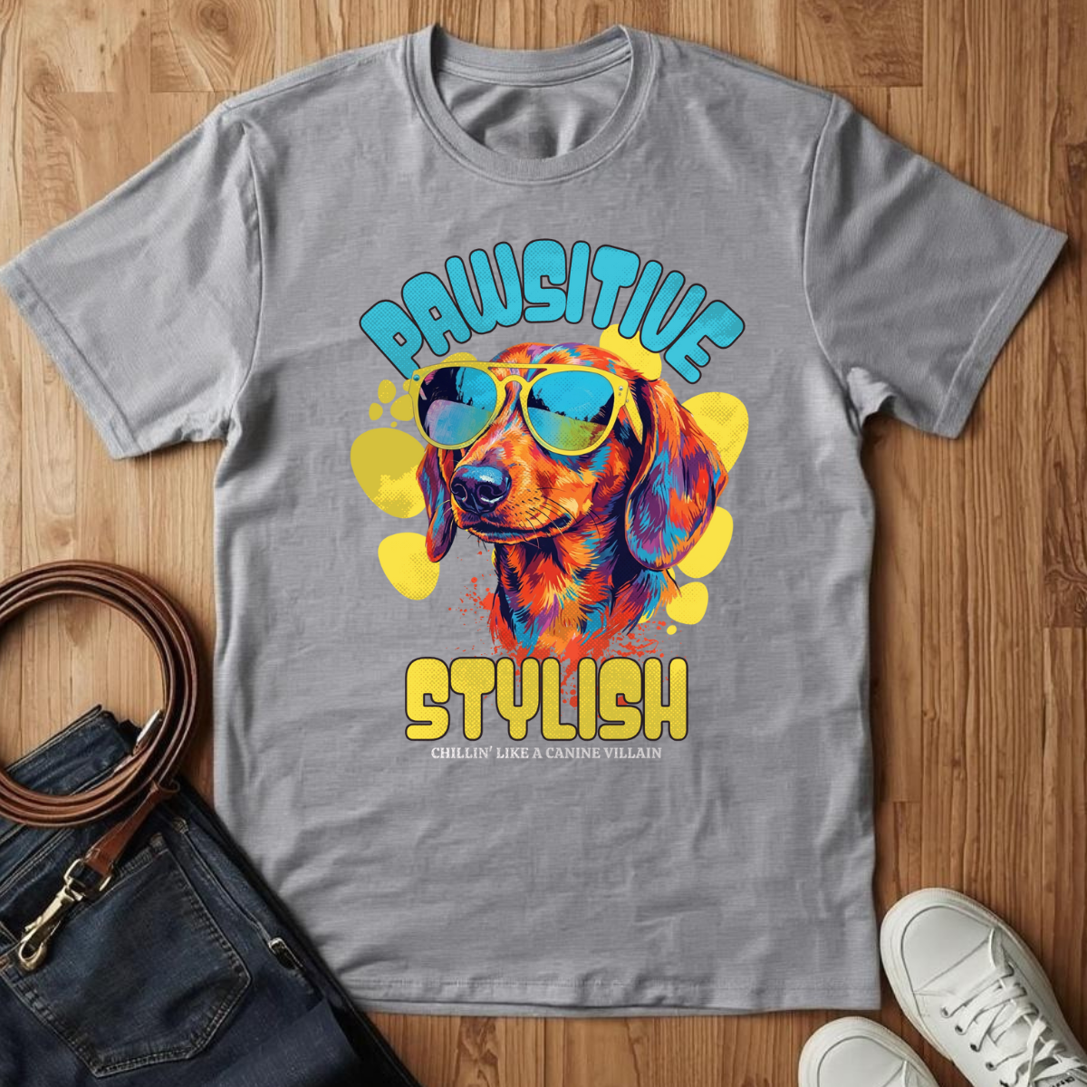 Pawsitve Stylish- T-Shirt