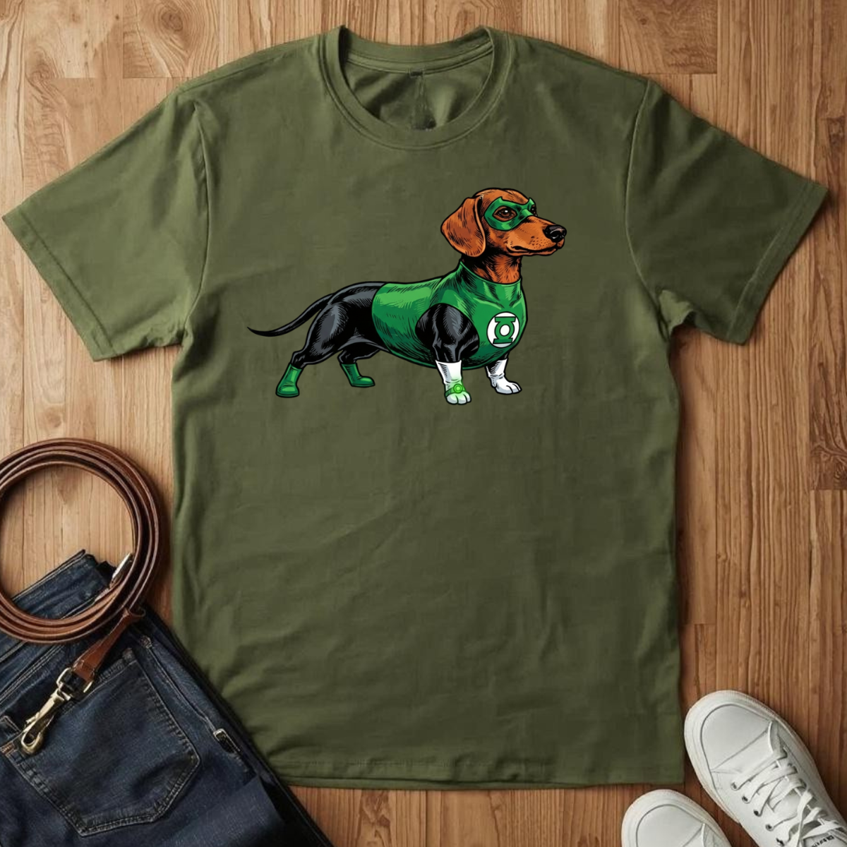 Emerald Knight- T-Shirt