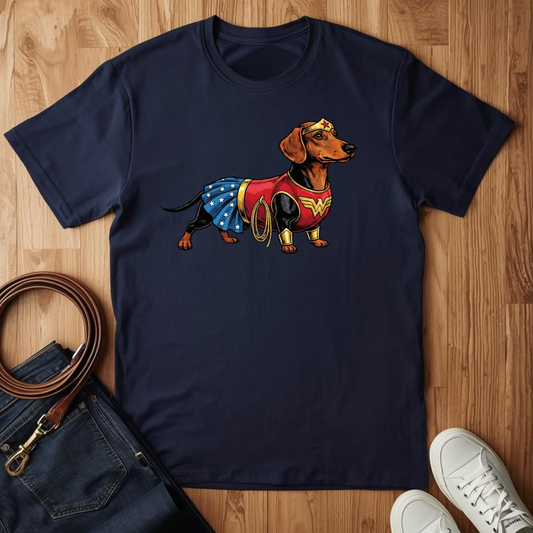 Wonder Dachshund- T-Shirt
