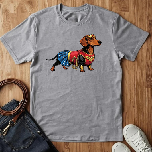 Wonder Dachshund- T-Shirt