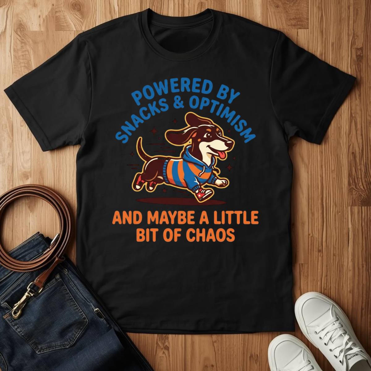 Snacks & Optimism- T-Shirt