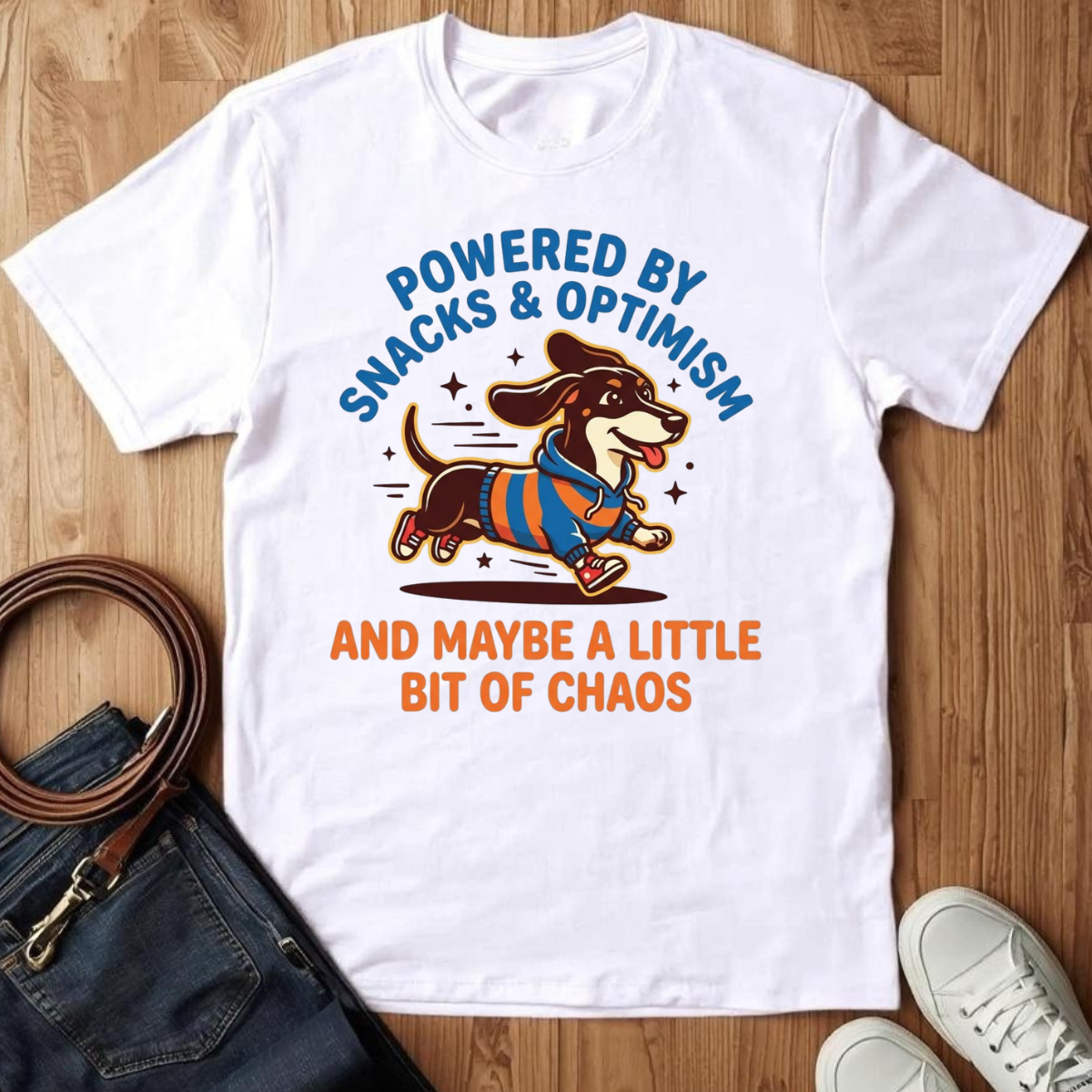 Snacks & Optimism- T-Shirt