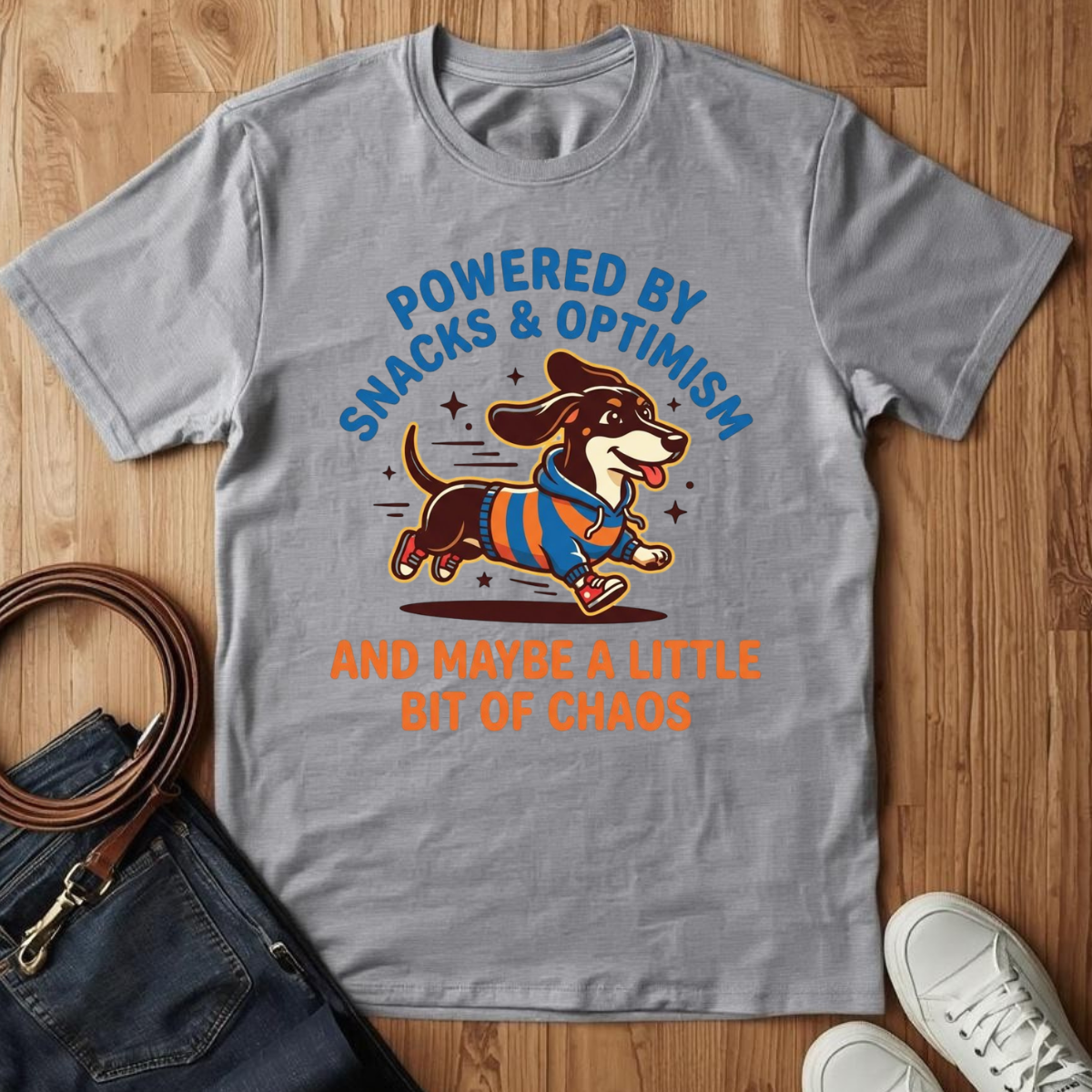 Snacks & Optimism- T-Shirt