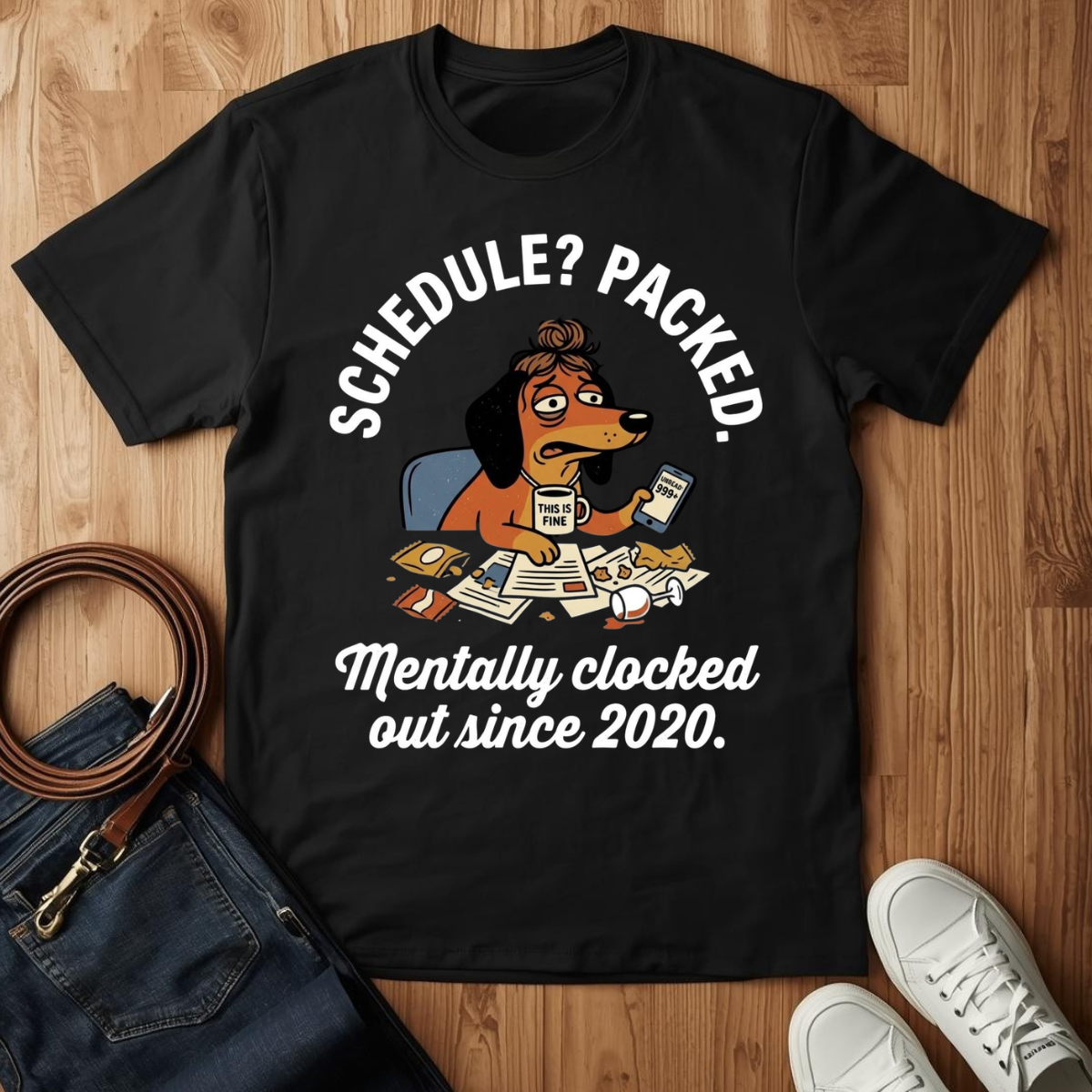 Clocked Out- T-Shirt