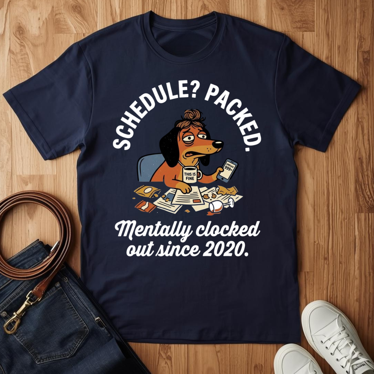 Clocked Out- T-Shirt