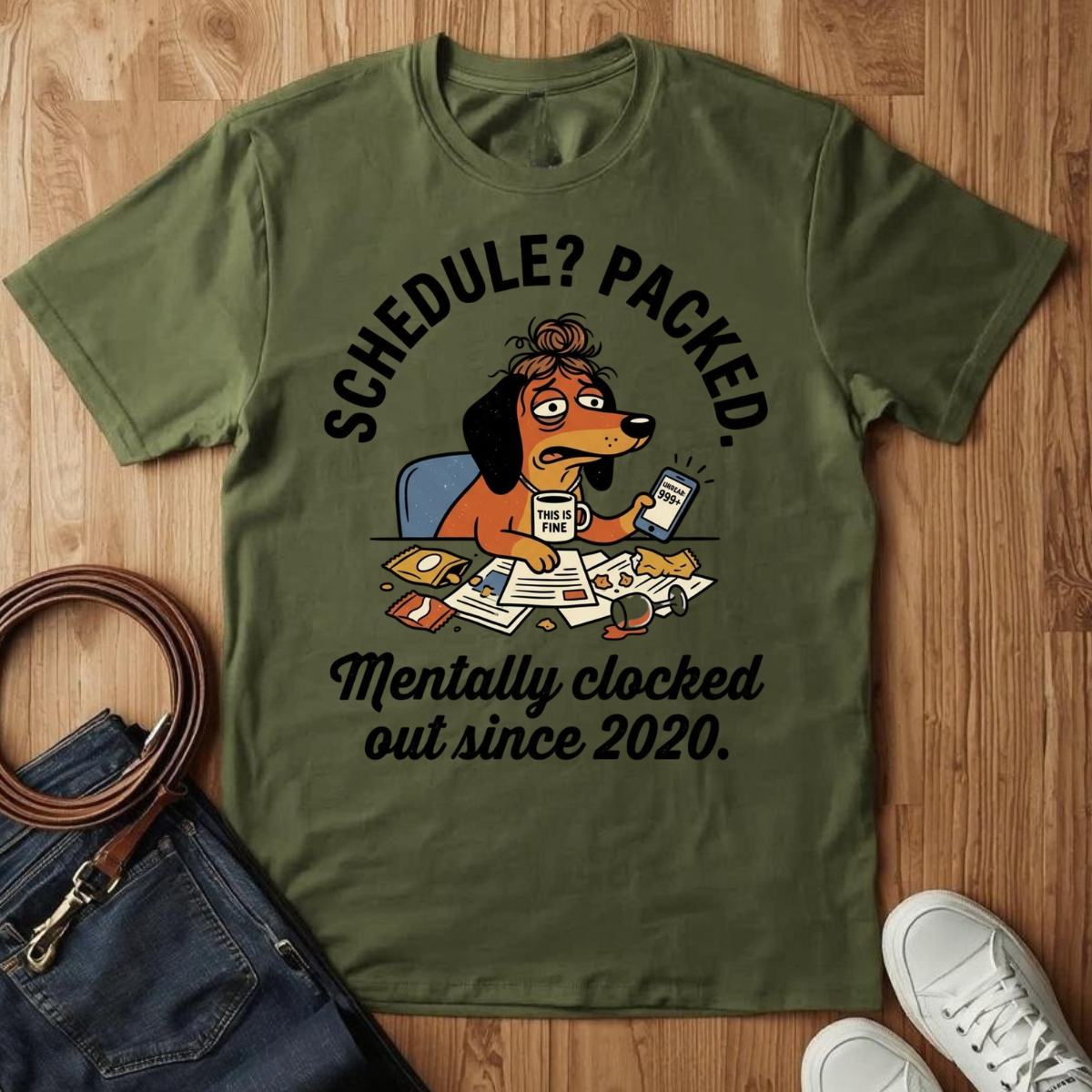 Clocked Out- T-Shirt