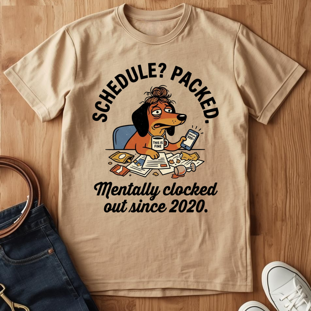 Clocked Out- T-Shirt