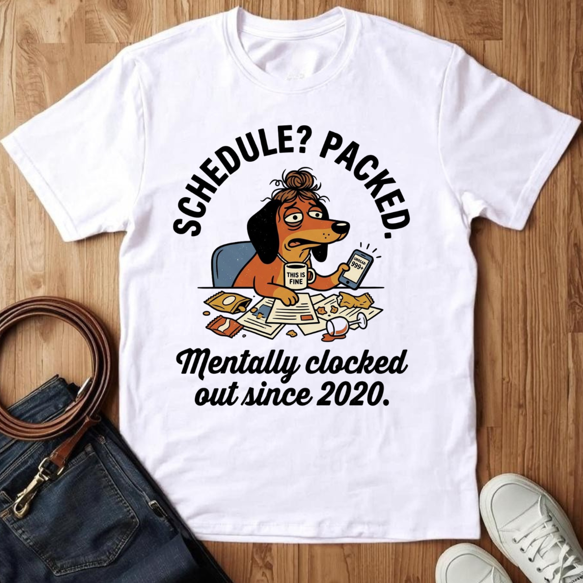 Clocked Out- T-Shirt