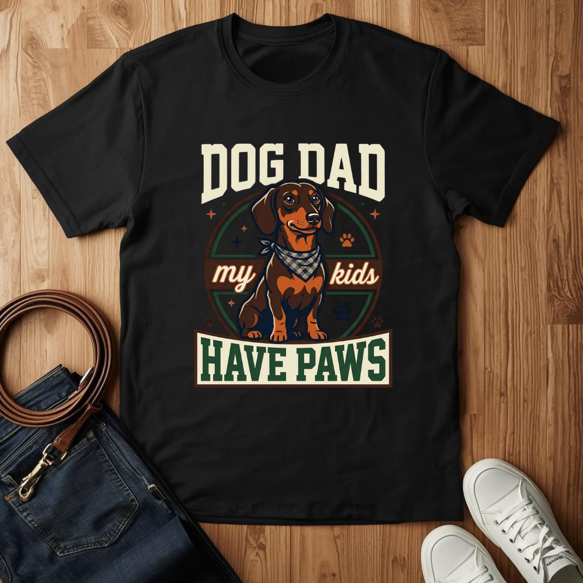 Proud Dog Dad- T-Shirt