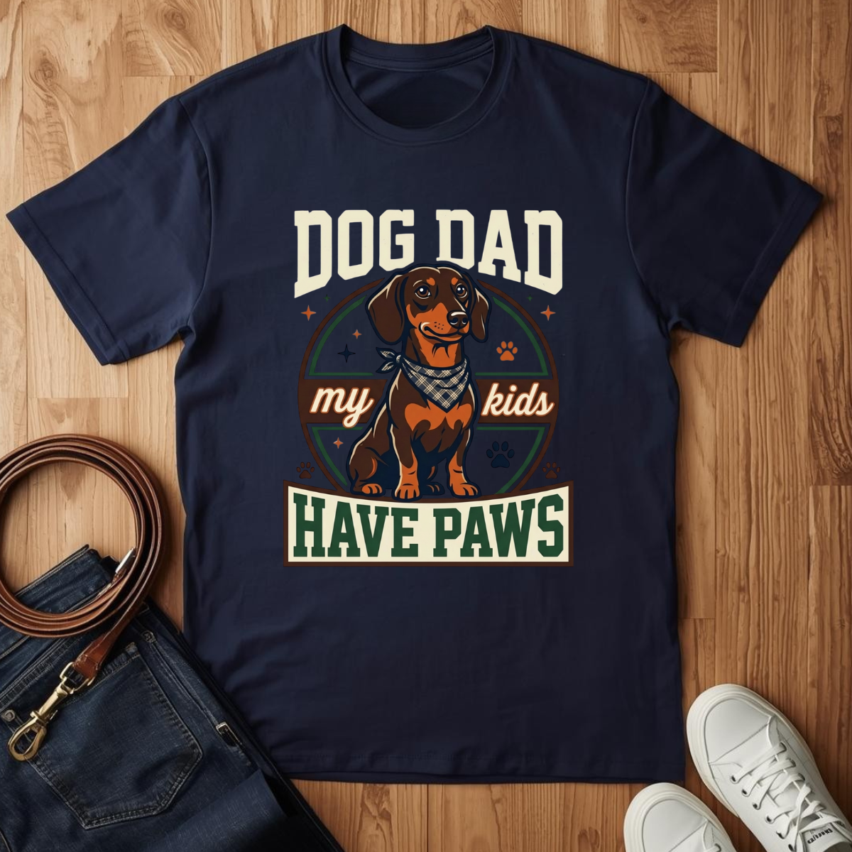 Proud Dog Dad- T-Shirt