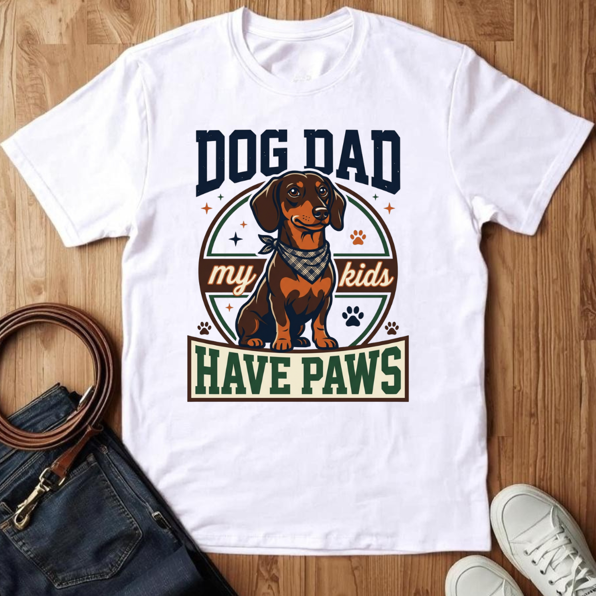 Proud Dog Dad- T-Shirt